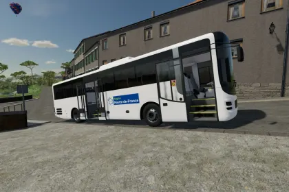 Автобус MAN Intercity - Hauts-de-France для Farming Simulator 22 — 3