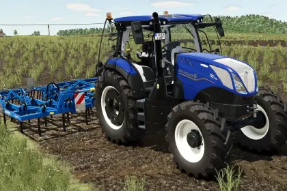 Traktor New Holland T6 do Farming Simulator 25