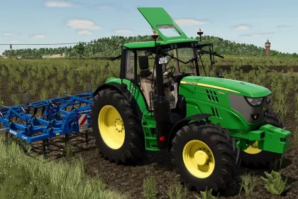 Traktor John Deere 6135/6155M do Farming Simulator 25 — 3