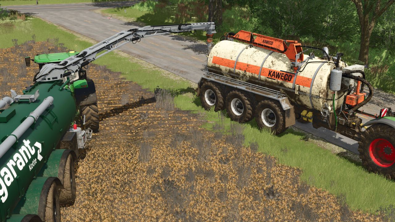 Розкидач рідкого гною Kaweco SI 25000 для Farming Simulator 25