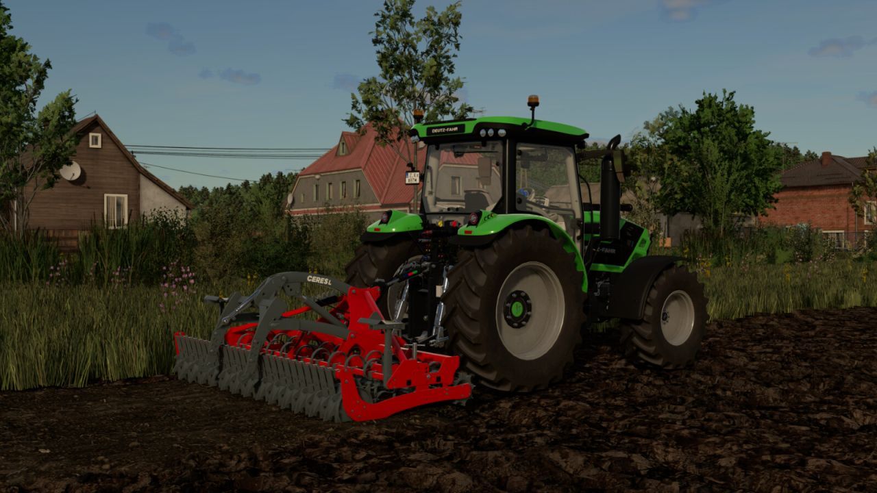 Культиватор Unia Ceres L для Farming Simulator 25