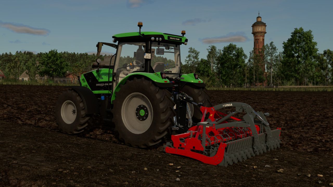 Культиватор Unia Ceres L для Farming Simulator 25