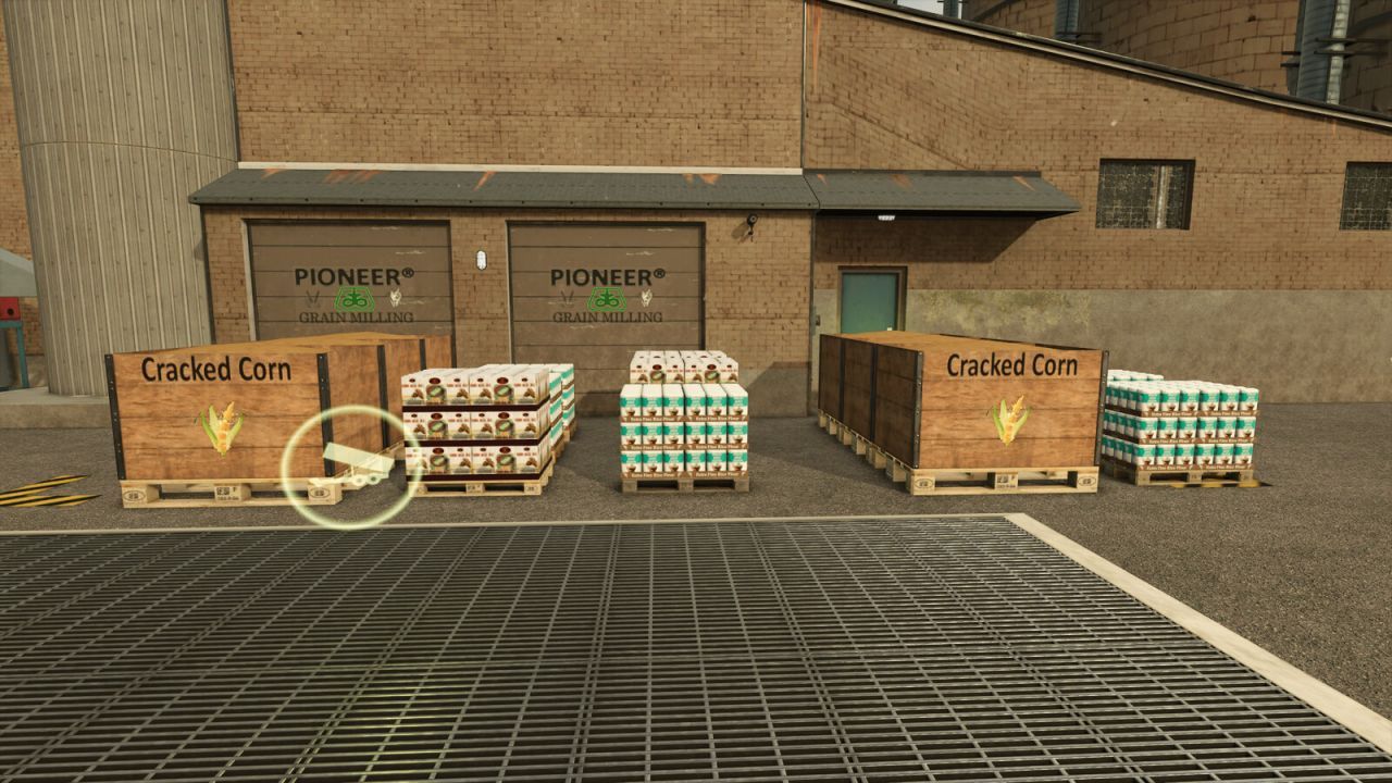 Efficient Grain Mill Plus for FS25 — Grain Return and Accelerated Production 4x