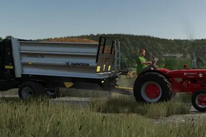 Розкидач гною Farmtech Variofex 750 для Farming Simulator 25 — 5