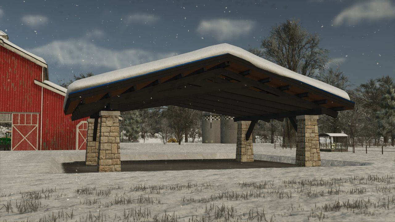 Гараж New England для Farming Simulator 25