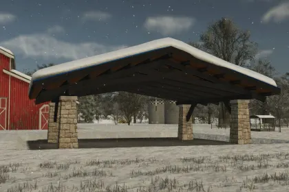 Гараж New England для Farming Simulator 25 — 5