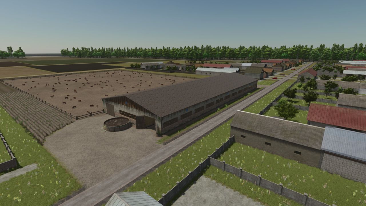 Великий свинарник XXL для Farming Simulator 25