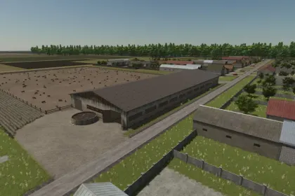 Великий свинарник XXL для Farming Simulator 25 — 2