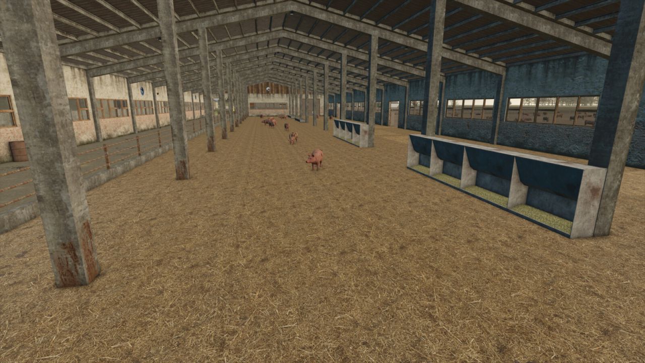 Великий свинарник XXL для Farming Simulator 25