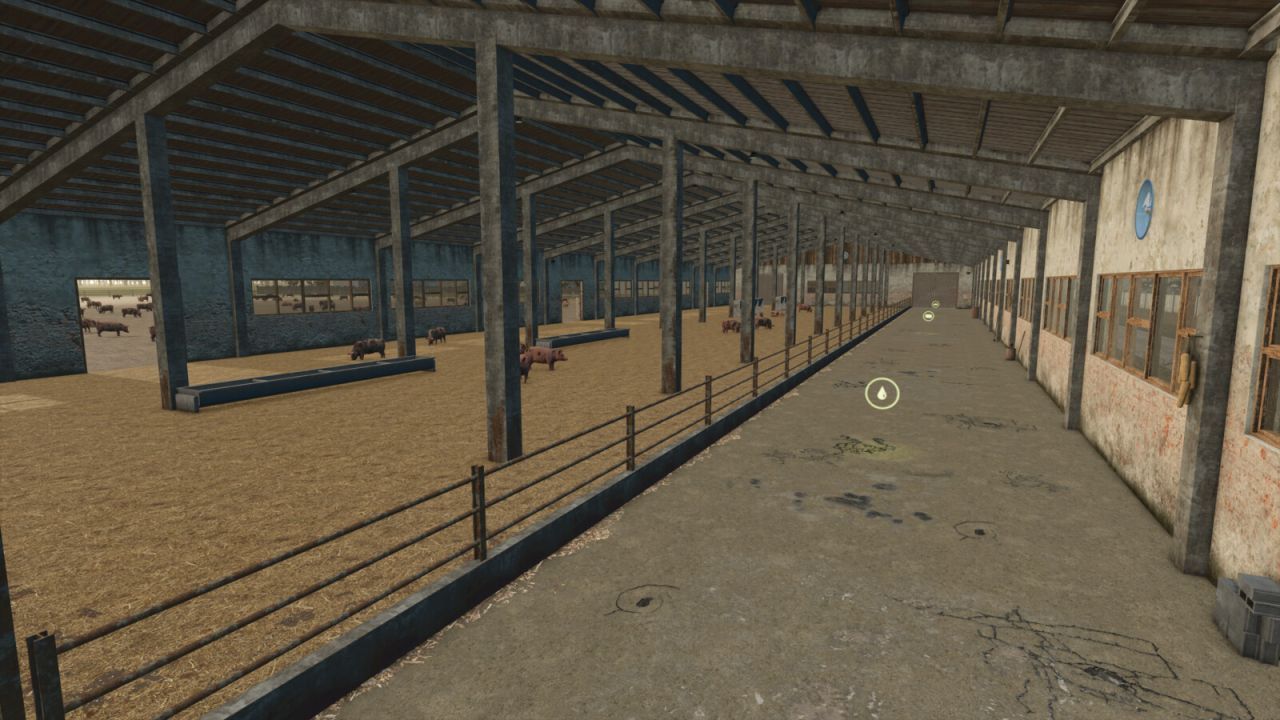 Великий свинарник XXL для Farming Simulator 25