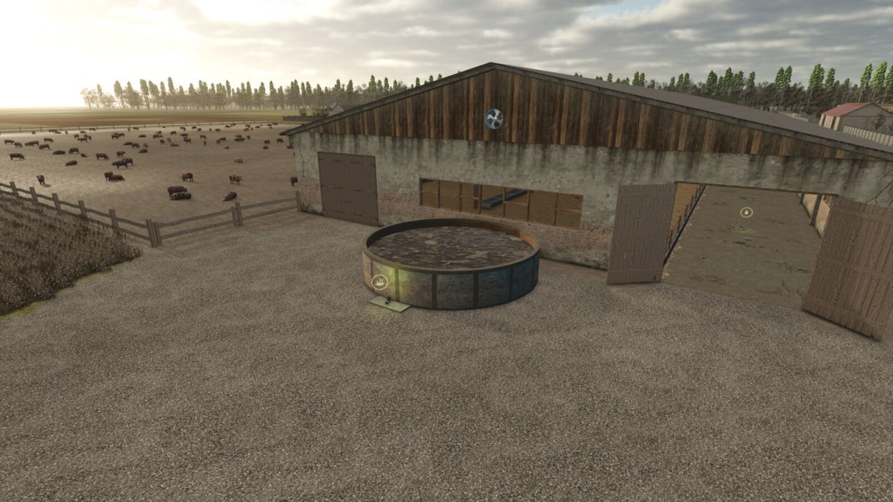 Великий свинарник XXL для Farming Simulator 25