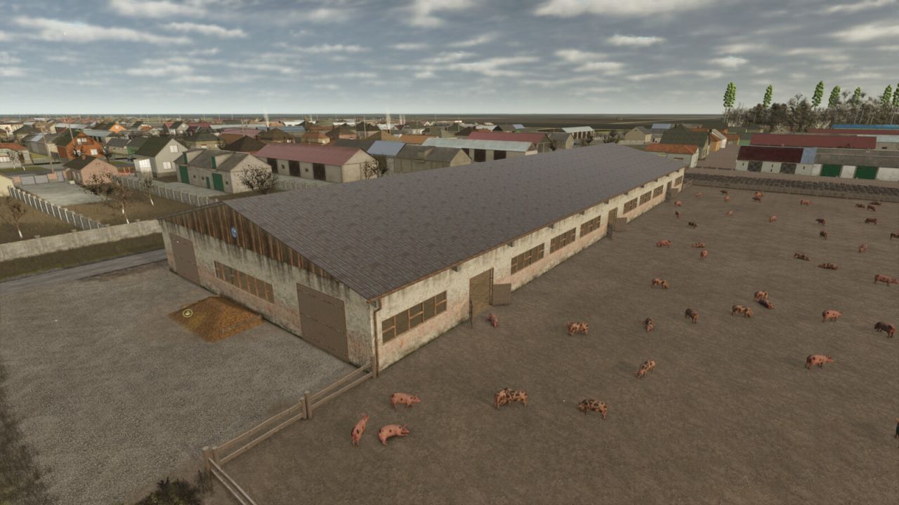 Великий свинарник XXL для Farming Simulator 25
