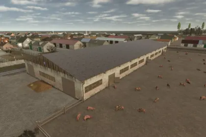 Великий свинарник XXL для Farming Simulator 25 — 6
