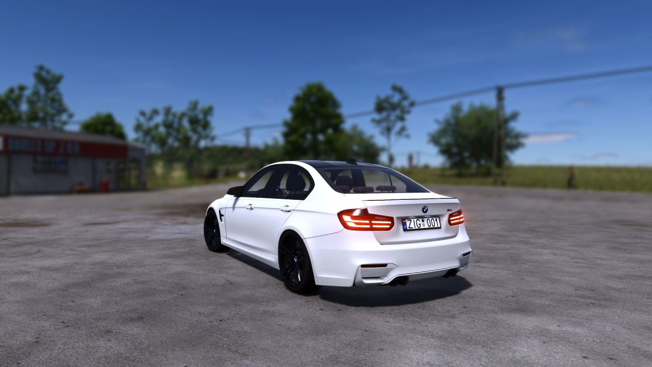 Автомобіль BMW M3 F80 для Farming Simulator 25