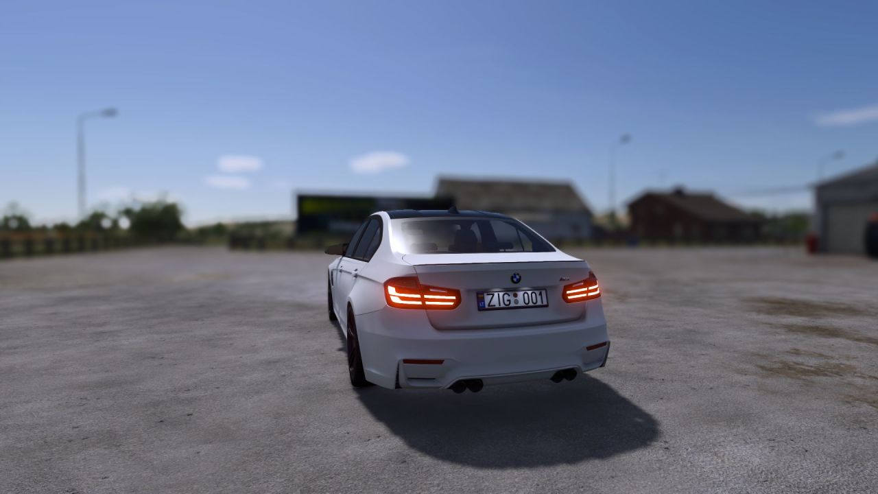 Автомобіль BMW M3 F80 для Farming Simulator 25