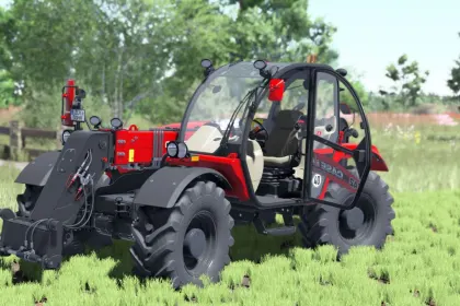 Навантажувач Case IH Farmlift 742 для Farming Simulator 25