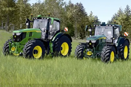 Traktor John Deere 6R Pack SLM do Farming Simulator 25