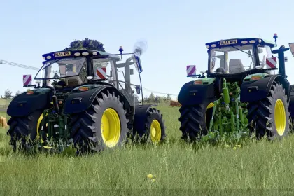 Traktor John Deere 6R Pack SLM do Farming Simulator 25 — 6
