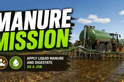Місії з розкидання гною для Farming Simulator 25