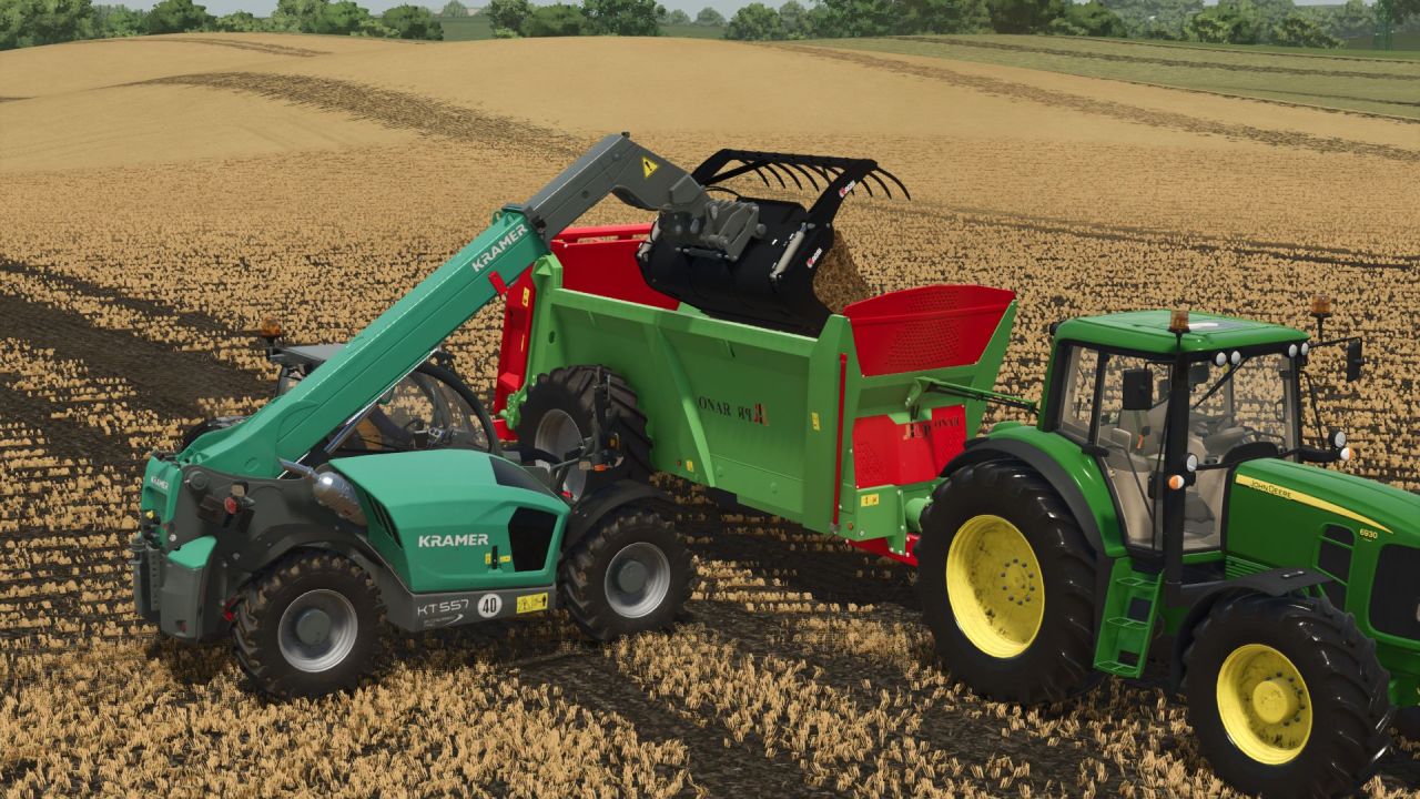 Розкидач гною Pronar для Farming Simulator 25