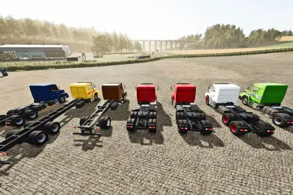 Вантажівка Mercedes Benz ATRON для Farming Simulator 25 — 3