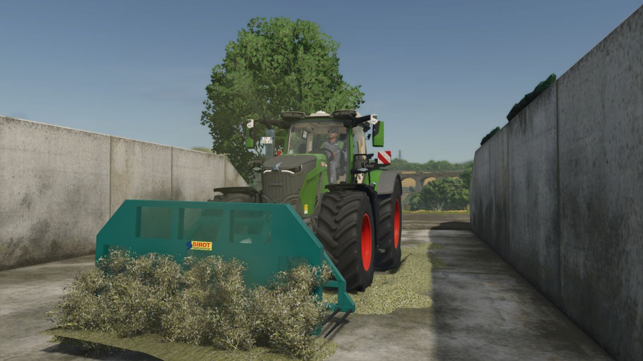 Efektywna Widelca Pchająca Sirot do Zageszczania Silo w FS25