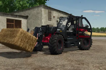 Телескопічний навантажувач Linde YH40 для Farming Simulator 25