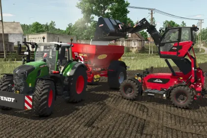 Телескопічний навантажувач Linde YH40 для Farming Simulator 25 — 2