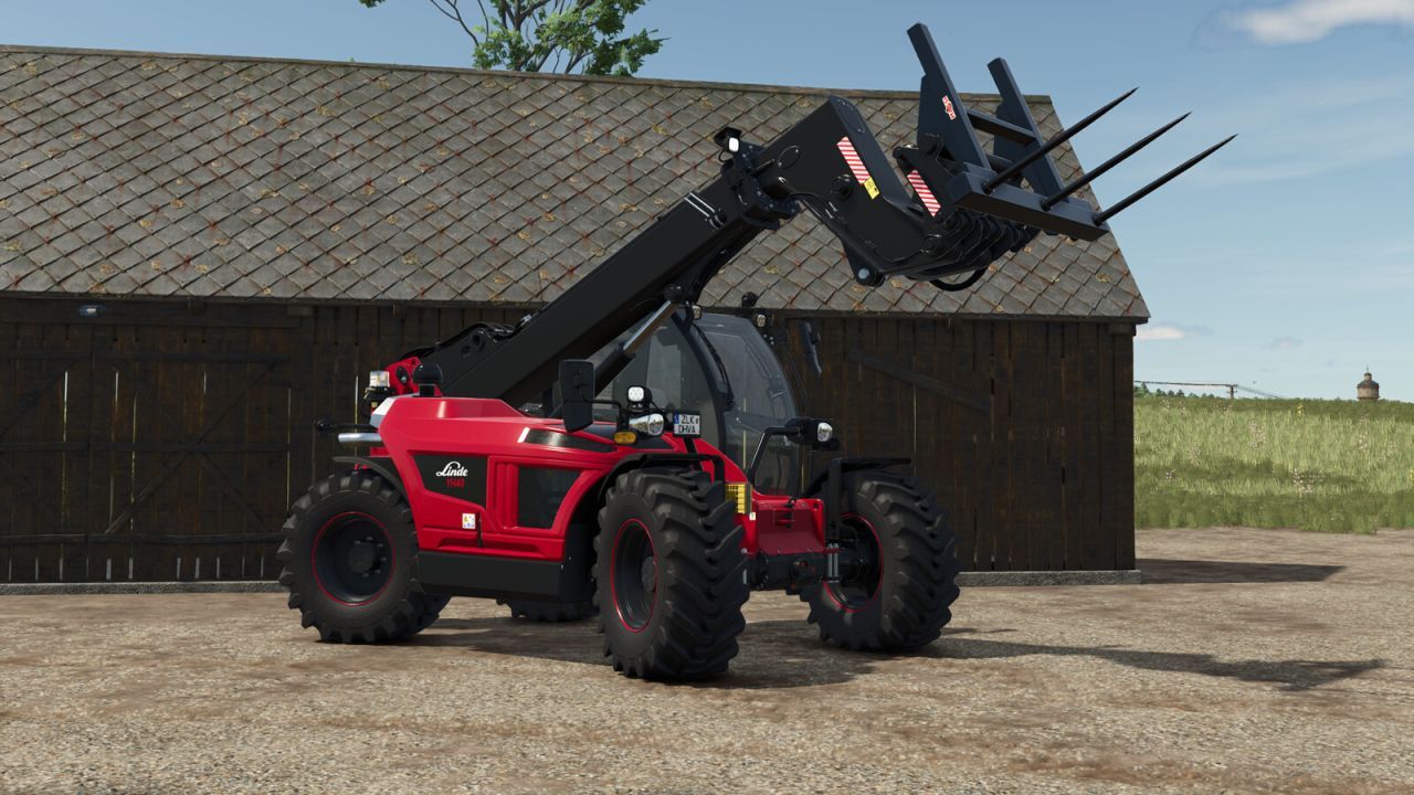 Телескопічний навантажувач Linde YH40 для Farming Simulator 25