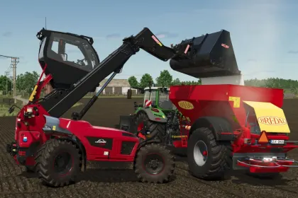 Телескопічний навантажувач Linde YH40 для Farming Simulator 25 — 4