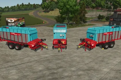 Причіп Lizard Rotant 743 для Farming Simulator 25