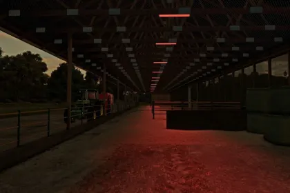 Скотарня з односкатним дахом для Farming Simulator 25 — 3