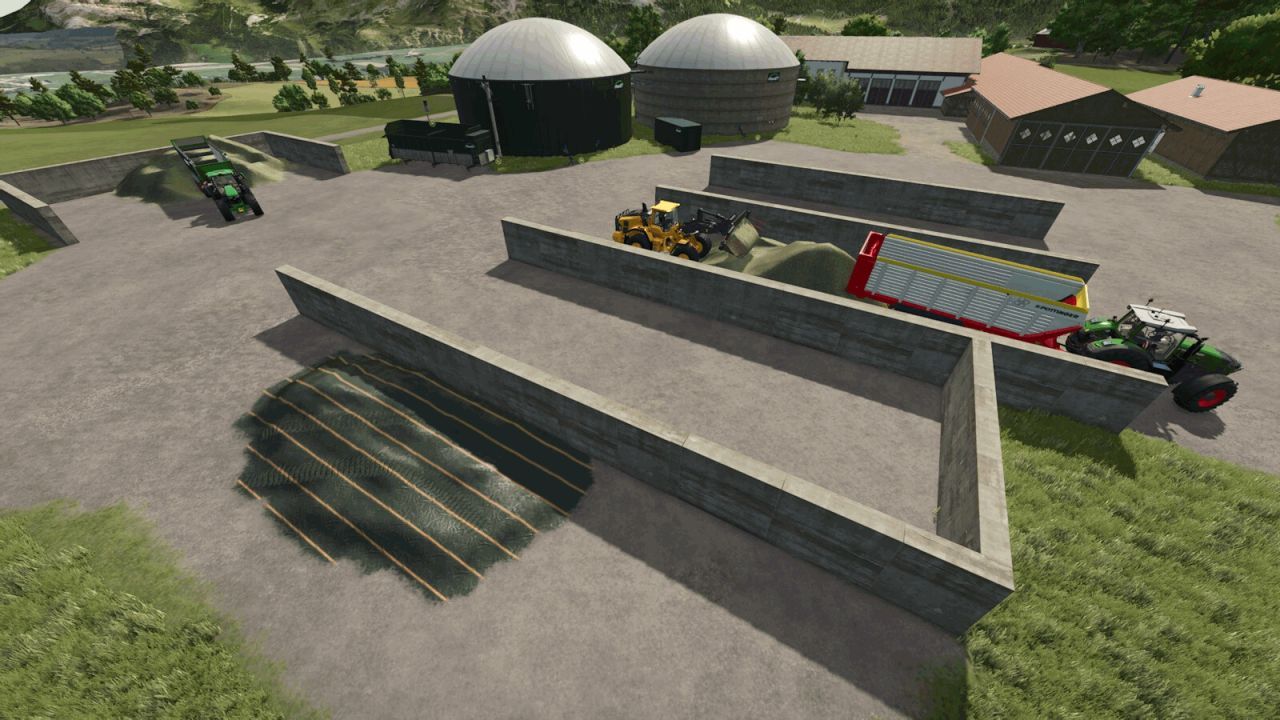 Пакет силосів Multi-Fruit для Farming Simulator 25