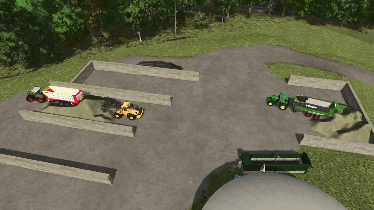 Пакет силосів Multi-Fruit для Farming Simulator 25