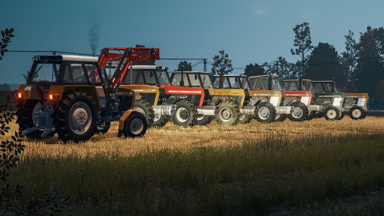 Traktor Ursus 6 Cylindrów Pack do Farming Simulator 25