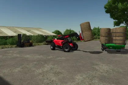 Ефективний Захват для Тюків Galonnier GG21 — Французька Якість для FS25 — 2