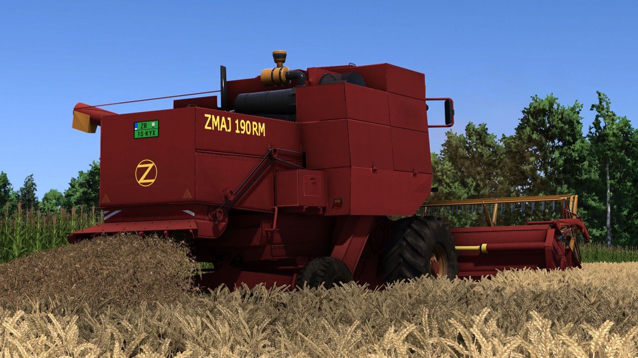 Traktor Zmaj 190 RM do Farming Simulator 25