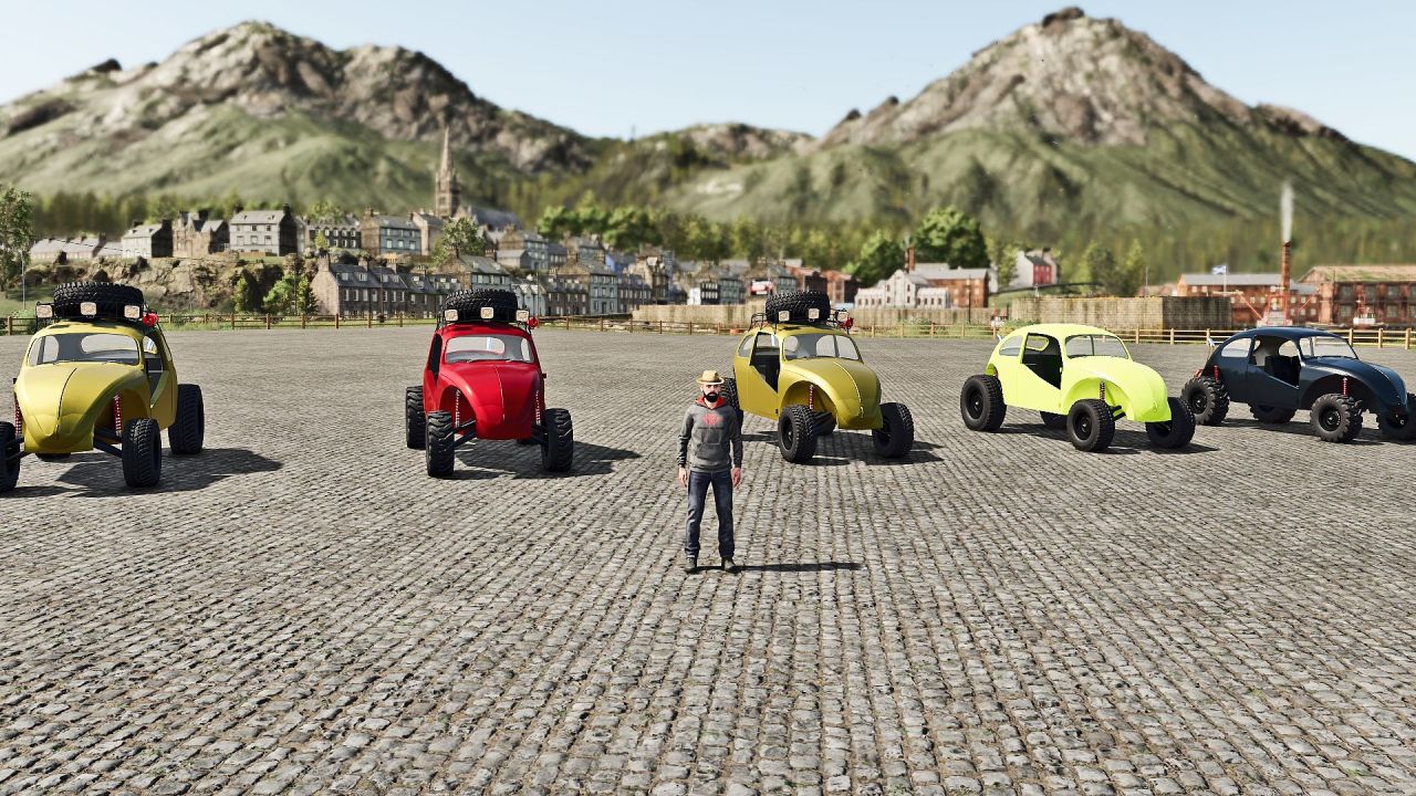 Автомобіль Volkswagen Beetle Brazil для Farming Simulator 25