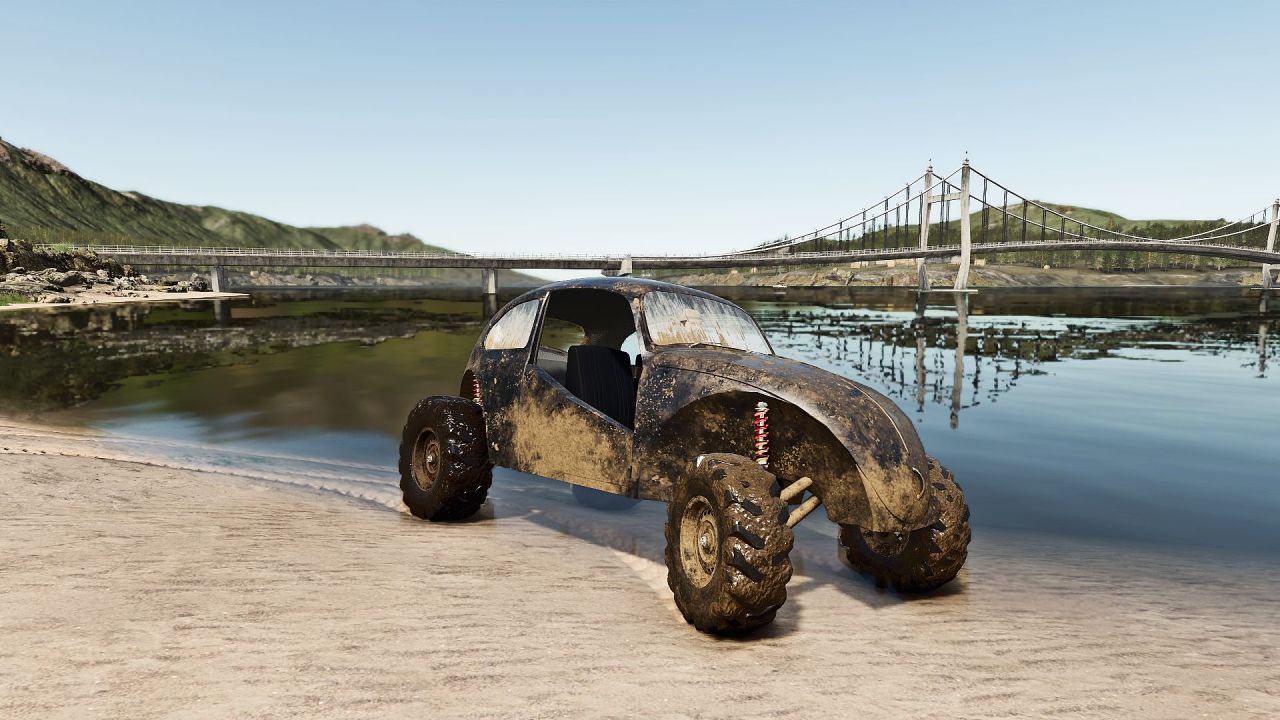 Автомобіль Volkswagen Beetle Brazil для Farming Simulator 25