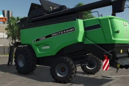 Комбайн DEUTZ-FAHR C9300 для Farming Simulator 25
