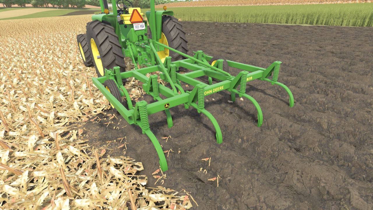 Плуг John Deere 1610 для Farming Simulator 25