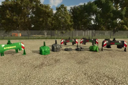 Ефективний Пак Вантажів Althimasse Pack для FS25 — Краща Стійкість і Зчеплення