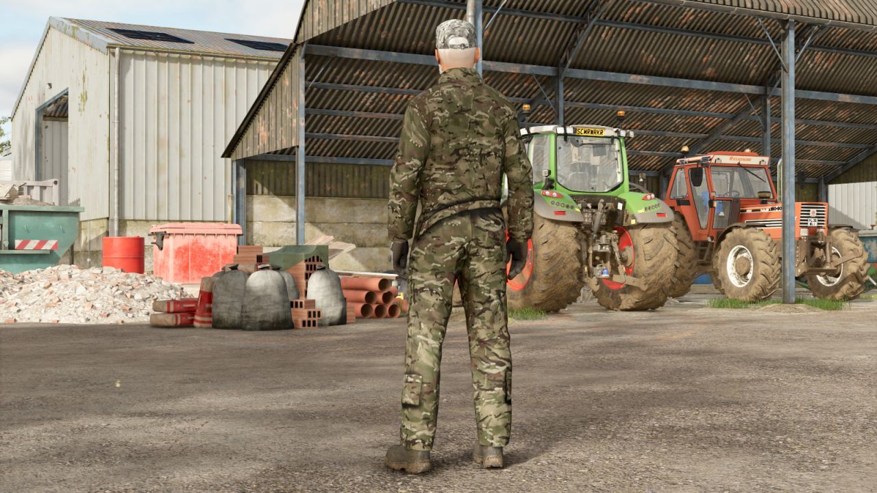 Одяг Британської Армії для Farming Simulator 25
