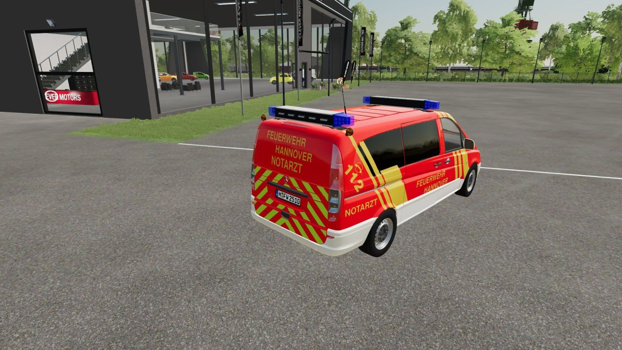 Auto Mercedes Benz Vito 2010 für Farming Simulator 22