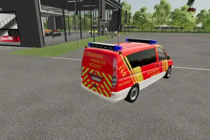 Auto Mercedes Benz Vito 2010 für Farming Simulator 22 — 2