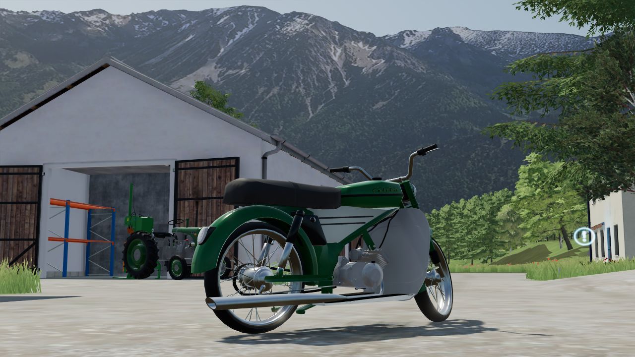 Мопед TOMOS Colibri 14V для Farming Simulator 22