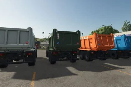 Potężna Ciężarówka Kraz 65032 do Farming Simulator 25 — 24 000 l i 90 km/h — 4