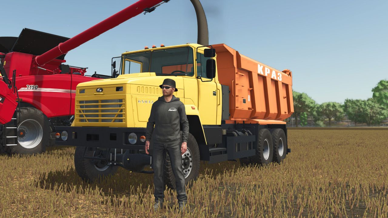 Potężna Ciężarówka Kraz 65032 do Farming Simulator 25 — 24 000 l i 90 km/h