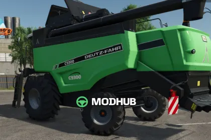 Мод на Потужний Комбайн DEUTZ-FAHR C9300 для FS25