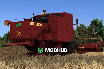 Мод на Потужний Трактор Zmaj 190 RM для FS25 — 2